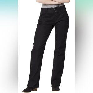 Riders by Lee Indigo Women's Pull on Waist Smoother Bootcut Black Size 10